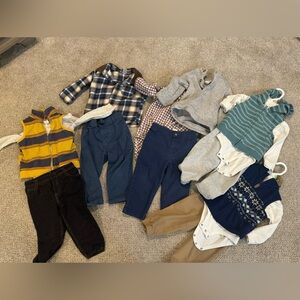 Boy’s 18mo Fall Carters Outfits (5 total outfits)